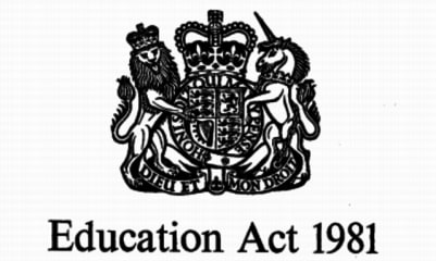 Education Act 1981 logo